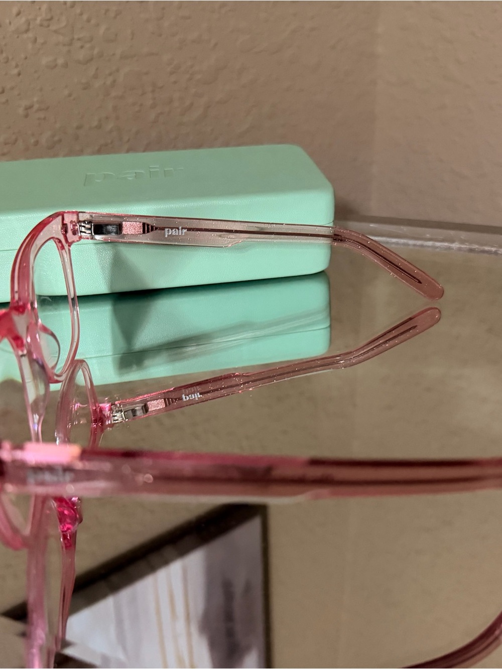 NEW PAIR PaytonPink Glitter frames - Picture 8 of 11